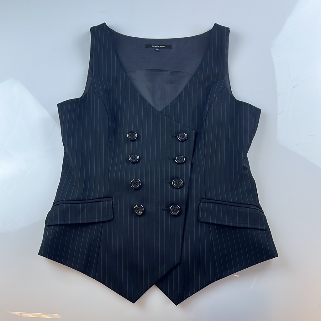 Grande Soeur Striped Vest S67-21